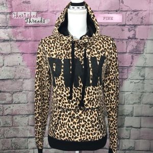 ‼️ SOLD ‼️VS PINK 🐆 Cheetah/Leopard Hoodie